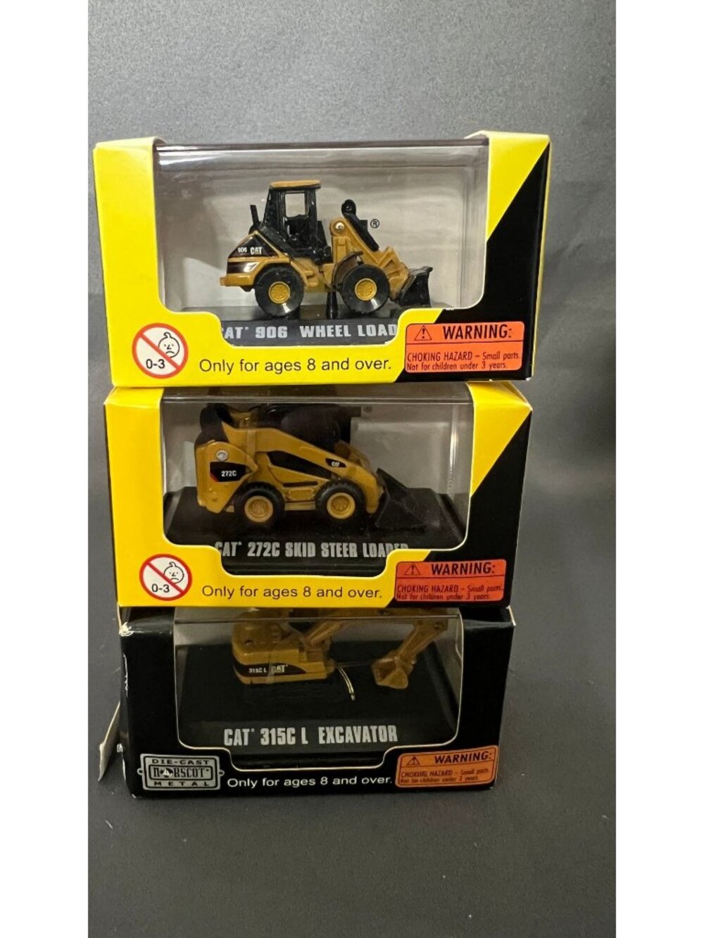 Cat Construction Minis Caterpillar Die-Cast Vehicles Set